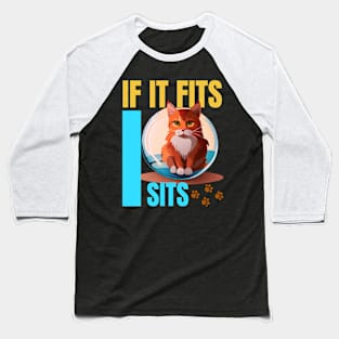 Cat owner funny Baseball T-Shirt